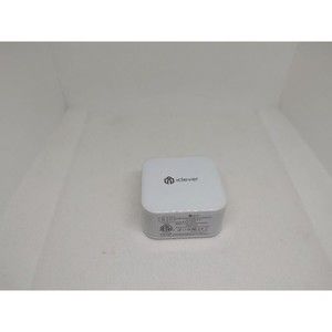 iClever Cable Dual Port 2.4A USB Wall Charger with SmartID Technology